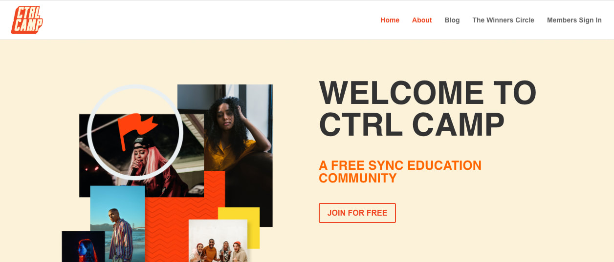 CTRLCamp website