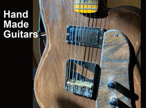 Buy unique upcycled guitars made by Nick Venturella 